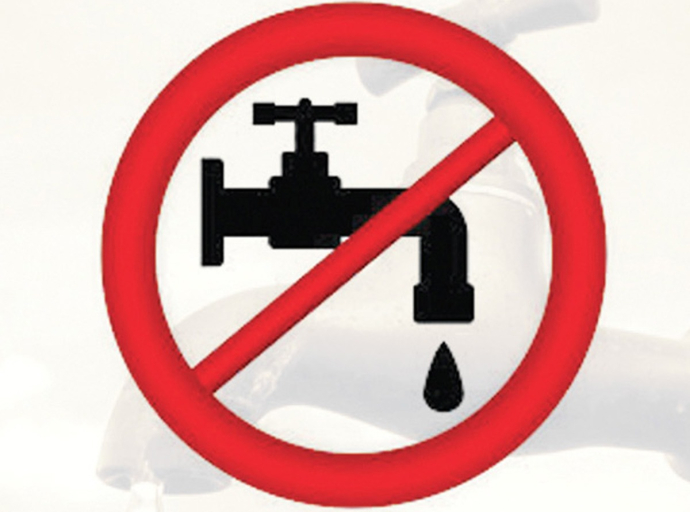 Water Supply Suspended in Several Areas Due to Emergency Pipeline Burst
